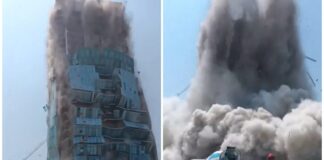 (VIDEO) NEBODER SE U SEKUNDI SRUŠIO KAO KULA OD KARATA! Zastrašujući snimak iz Bangkoka tokom razornog zemljotresa: Radnici zarobljeni u ruševinama