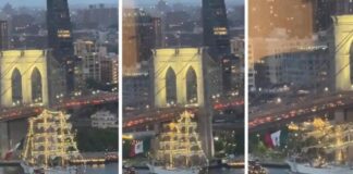 Previše uznemirujući za gledanje: Ovo je trenutak kada je brod udario u most u Njujorku (VIDEO NIJE ZA MALOLETNE)