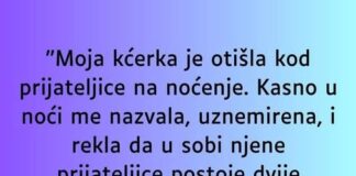 “Moja kćerka je otišla kod prijateljice na noćenje…” “Moja kćerka je otišla kod prijateljice na noćenje…” - featured image