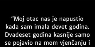 “Moj otac nas je napustio kada sam imao devet godina…” “Moj otac nas je napustio kada sam imao devet godina…” - featured image